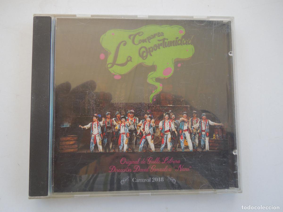 CDs de M&uacute;sica: LA OPORTUNIDAD , COMPARSA CARNAVAL DE CADIZ 2018 - CD
