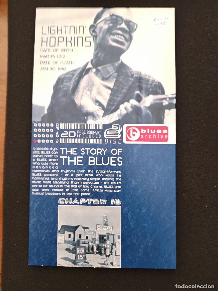 CDs de M&uacute;sica: 2 CD + 20 PAGE BOOKLET. THE STORY OF THE BLUES, CHAPTER 16. LIGHTNIN' HOPKINS