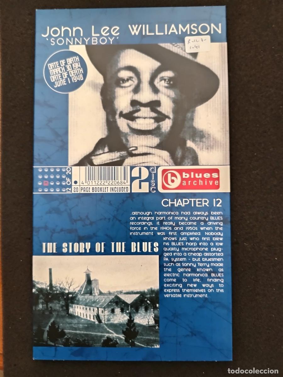 CDs de M&uacute;sica: 2 CD + 20 PAGE BOOKLET. THE STORY OF THE BLUES, CHAPTER 12. JOHN LEE WILLIAMSON. SONNY BOY
