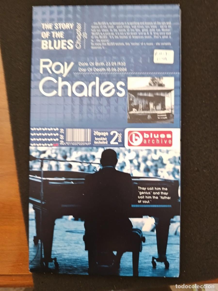 CDs de M&uacute;sica: 2 CD + 20 PAGE BOOKLET. THE STORY OF THE BLUES, CHAPTER 20. RAY CHARLES
