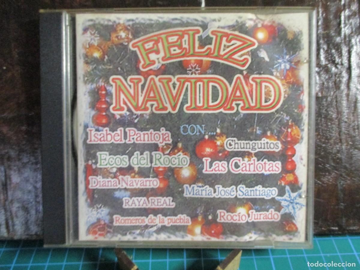 CDs de M&uacute;sica: 467- CD Feliz Navidad - Grandes Artistas Espa&ntilde;oles (Muy Buen Estado)