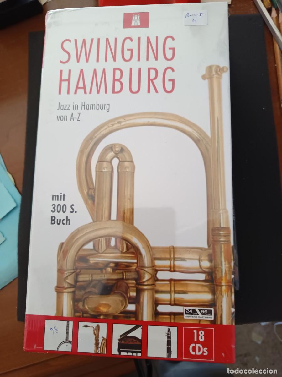 CDs de M&uacute;sica: CAJA 18 CD. SWINGING HAMBURG. JAZZ IN HAMBURG VON A-Z. 60 JAHRE MUSIK - UND KULTURGESCHICHTE