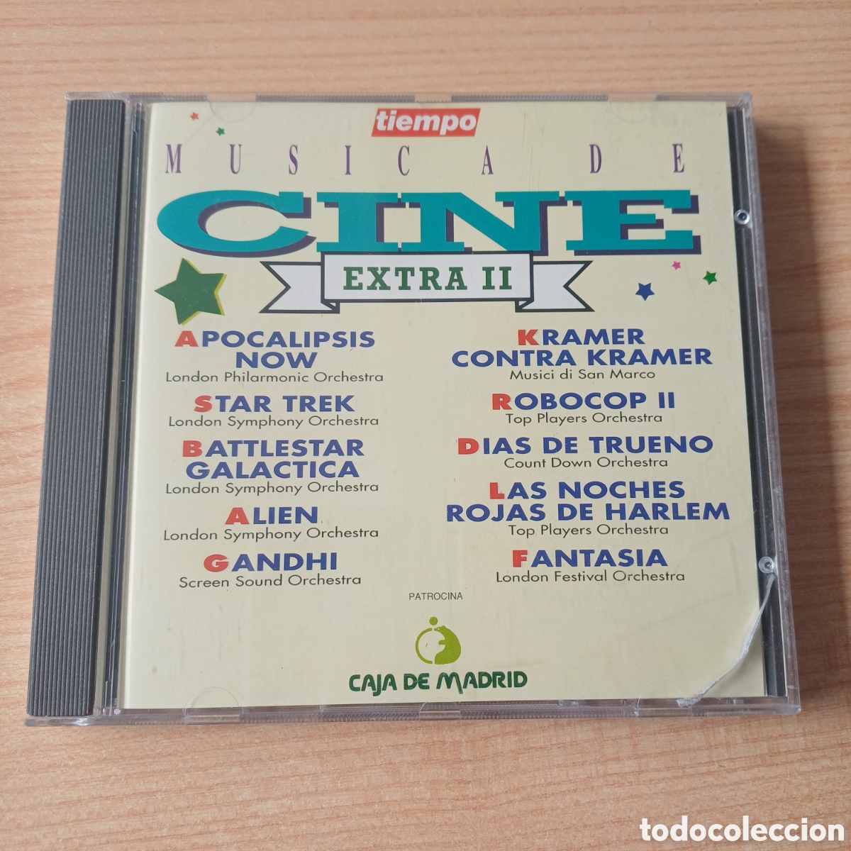 CD de M&uacute;sica: MUSICA DE CINE EXTRA II CD