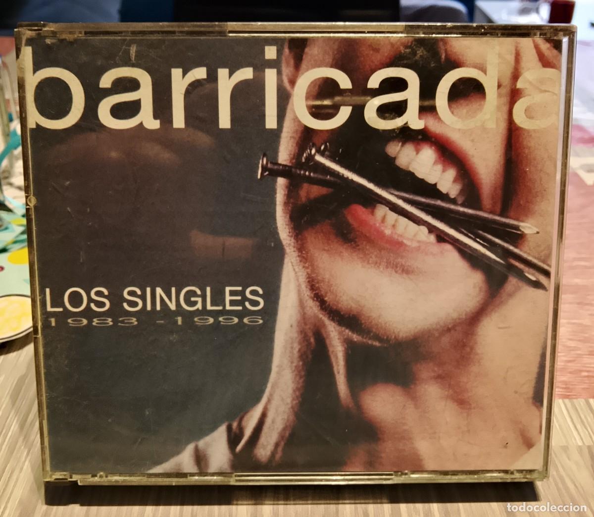 CDs de M&uacute;sica: Barricada. Los singles (1983-1996). CD.