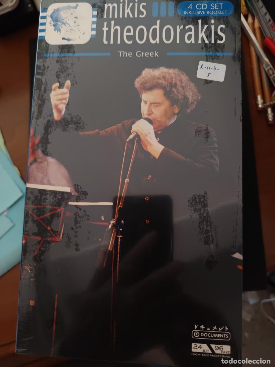 CDs de M&uacute;sica: CAJA 4 CD INKLUSIVE BOOKLET. MIKIS THEODORAKIS. THE GREEK (DOCUMENTS)