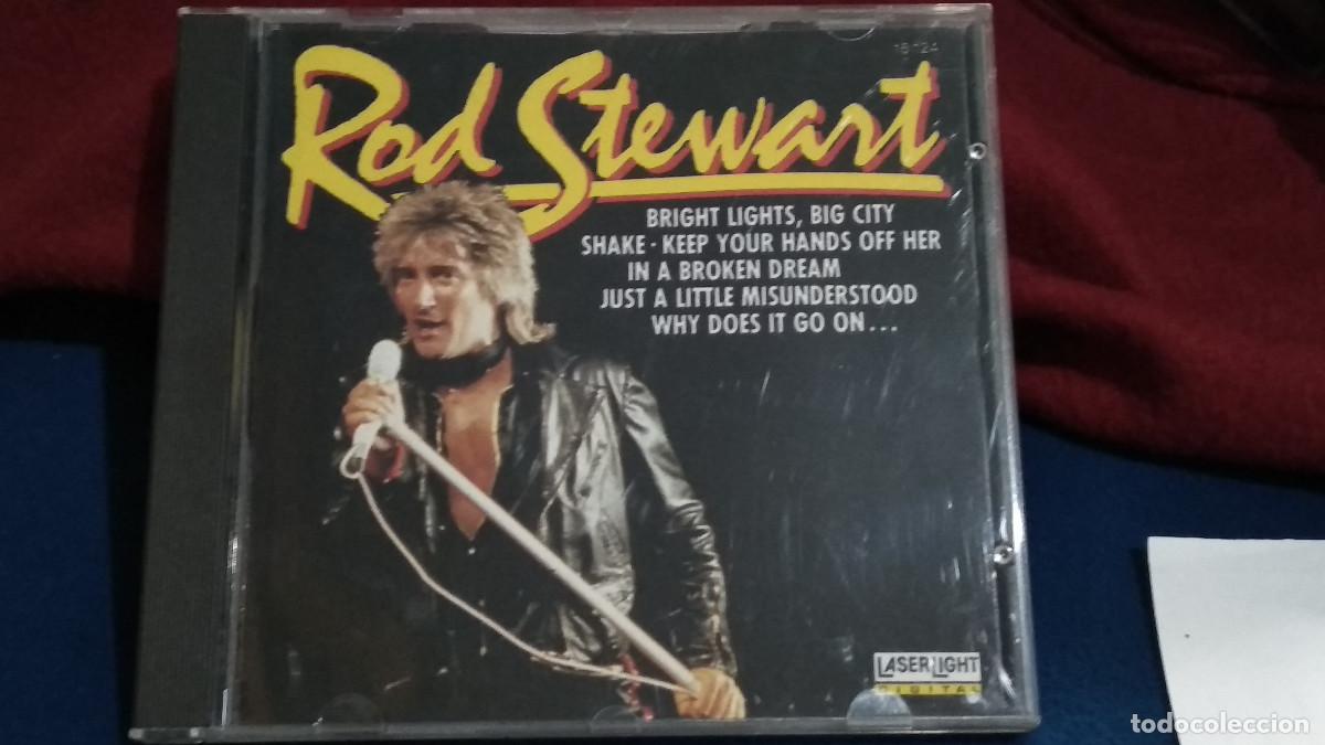 CDs de M&uacute;sica: Rod Stewart &ndash; Rod Stewart - CD LaserLight Digital 1990 - CON 16 CANCIONES &Eacute;XITOS ORIGINALES