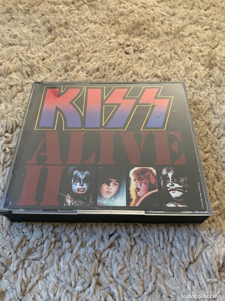 CDs de M&uacute;sica: DOBLE CD. KISS. ALIVE II. BUENA CONSERVACION