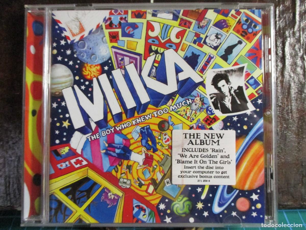 CDs de M&uacute;sica: 475- CD Mika - The Boy Who Knew Too Much (Estado Impecable + Pegatina)