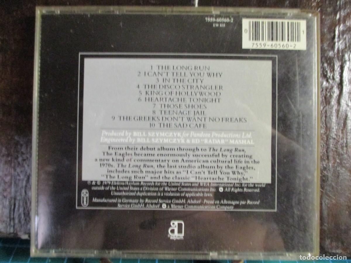 CDs de m&uacute;sica: 477- CD Eagles - The Long Run (Excelente Estado) - Foto 2