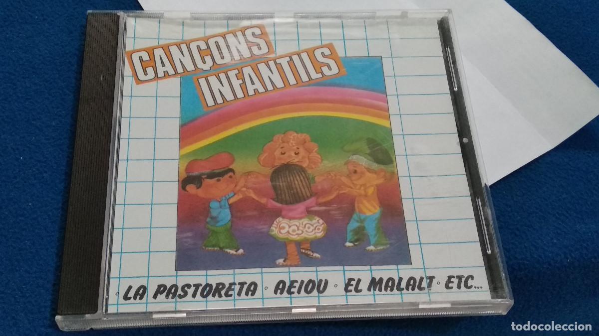 CDs de M&uacute;sica: CAN&Ccedil;ONS INFANTILS La pastoreta - Aeiou- El malat.. - CD 1990 DIAL DISCOS