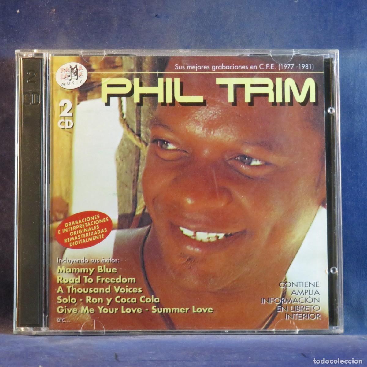 CDs de M&uacute;sica: PHIL TRIM &ndash; SUS MEJORES GRABACIONES EN DISCOS ZAFIRO (1977-1981) - CD