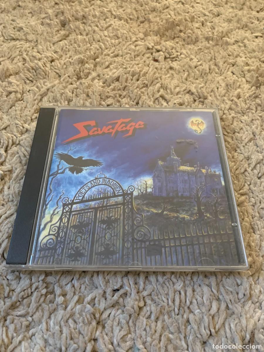 CDs de M&uacute;sica: CD. SAVATAGE. POETS AND MADMEN. LIBRILLO. PEDIDO MINIMO 10 EUROS.