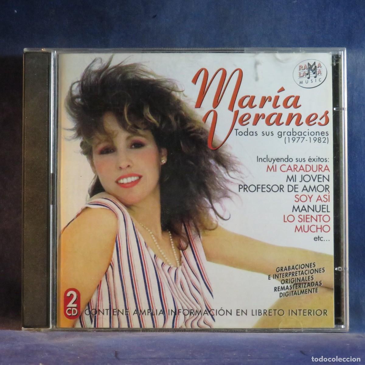 CDs de M&uacute;sica: MAR&Iacute;A VERANES &ndash; TODAS SUS GRABACIONES (1977-1982) - CD