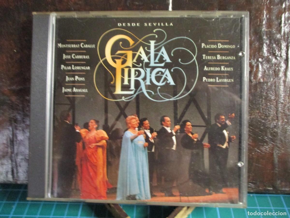 CDs de M&uacute;sica: 481- CD Gala L&iacute;rica Desde Sevilla (1991) - Excelente Estado