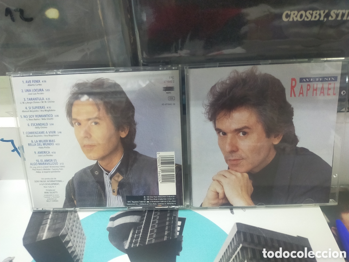 CDs de M&uacute;sica: Raphael CD ave fenix 1992