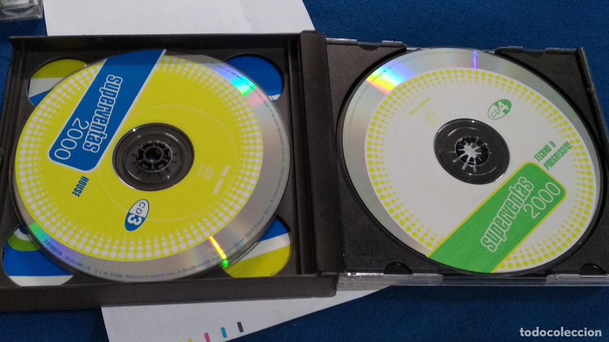CDs de m&uacute;sica: SUPERVENTAS 2000 4 CDS - 60 EXITOS PROGRESIVE TRANCE- HOUSE - MAKINA - TECHNO - VALE MUSIC 2000 - Foto 4