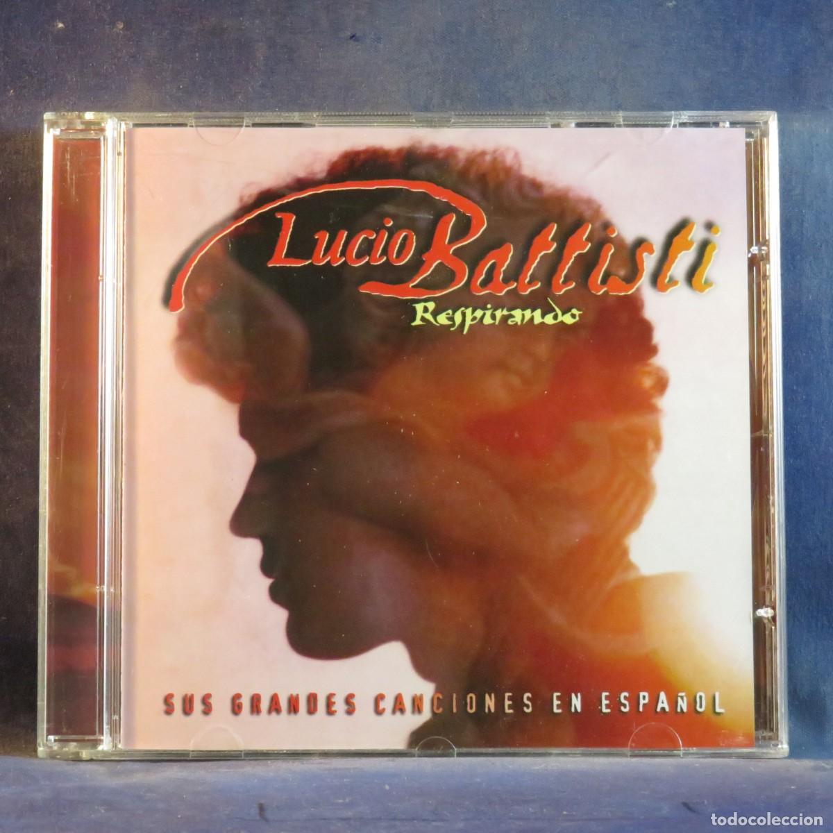 CDs de M&uacute;sica: LUCIO BATTISTI &ndash; RESPIRANDO - SUS GRANDES CANCIONES EN ESPA&Ntilde;OL - CD