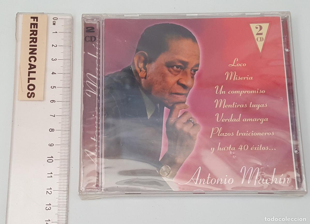 CDs de M&uacute;sica: ANTONIO MACHIN, 40 EXITOS 2 CD, JES SICA CB 64024-28, NUEVO PRECINTADO. BOLEROS