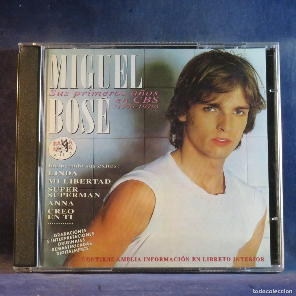 CDs de M&uacute;sica: MIGUEL BOS&Eacute; &ndash; SUS PRIMEROS A&Ntilde;OS EN CBS (1976-1979) - CD