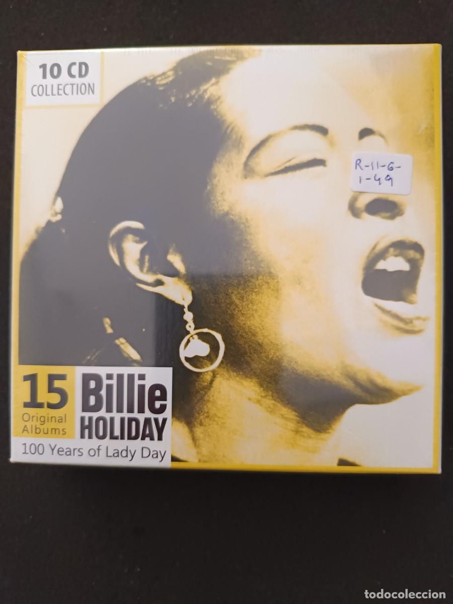 CD de M&uacute;sica: 10 CD COLLECTION. 15 ORIGINAL ALBUMS. BILLIE HOLIDAY. 100 YEARS OF LADY DAY