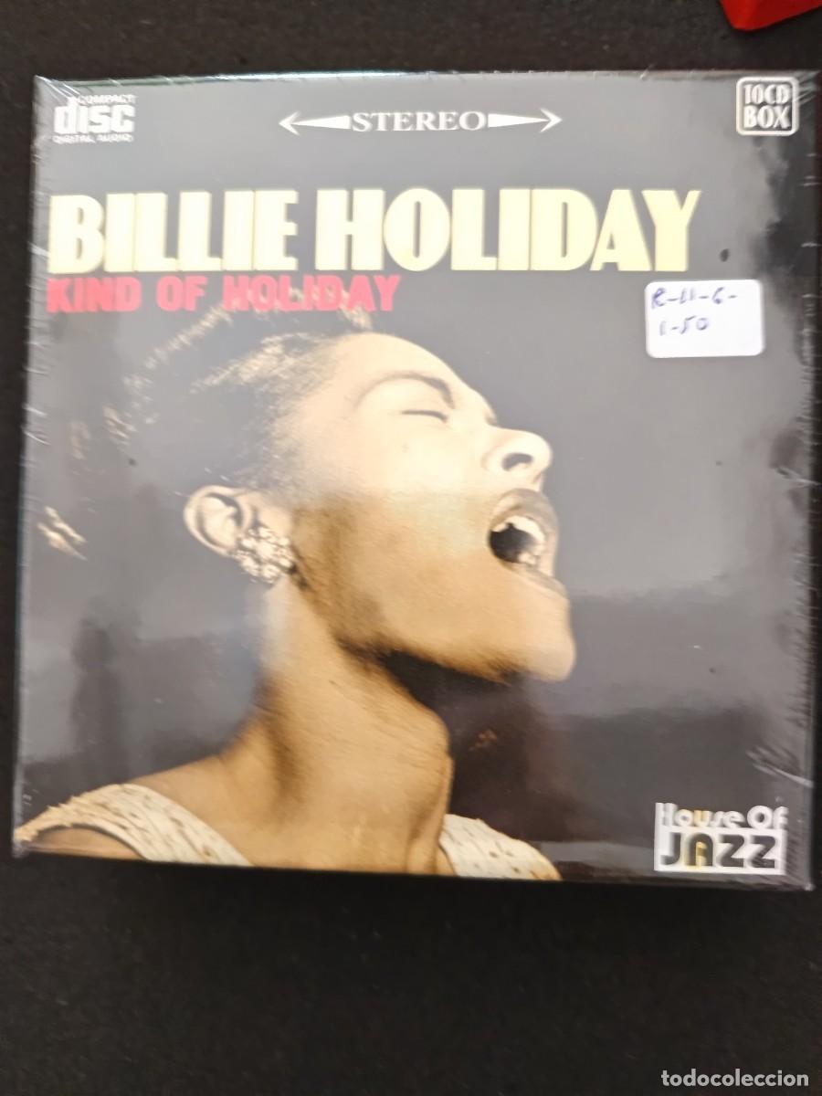 CDs de M&uacute;sica: 10 CD BOX. BILLIE HOLIDAY. KIND OF HOLIDAY (HOUSE OF JAZZ)