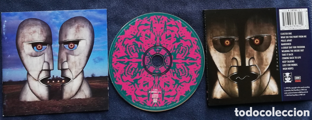 CDs de M&uacute;sica: PINK FLOYD - The Division Bell