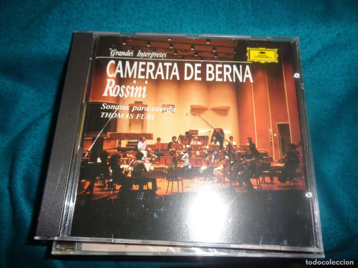 CDs de M&uacute;sica: CAMERATA DE BERNA. ROSSINI. SONATAS PARA CUERDA. GRANDES INTERPRETES. CD. IMPECABLE(#)