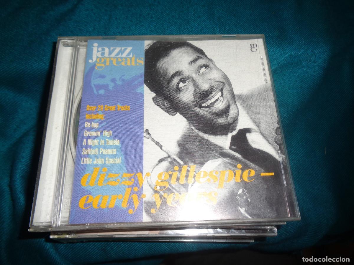 CDs de m&uacute;sica: DIZZY GILLESPIE. EARLY YEARS. JAZZ GREATS. CD. IMPECABLE(#) - Foto 1