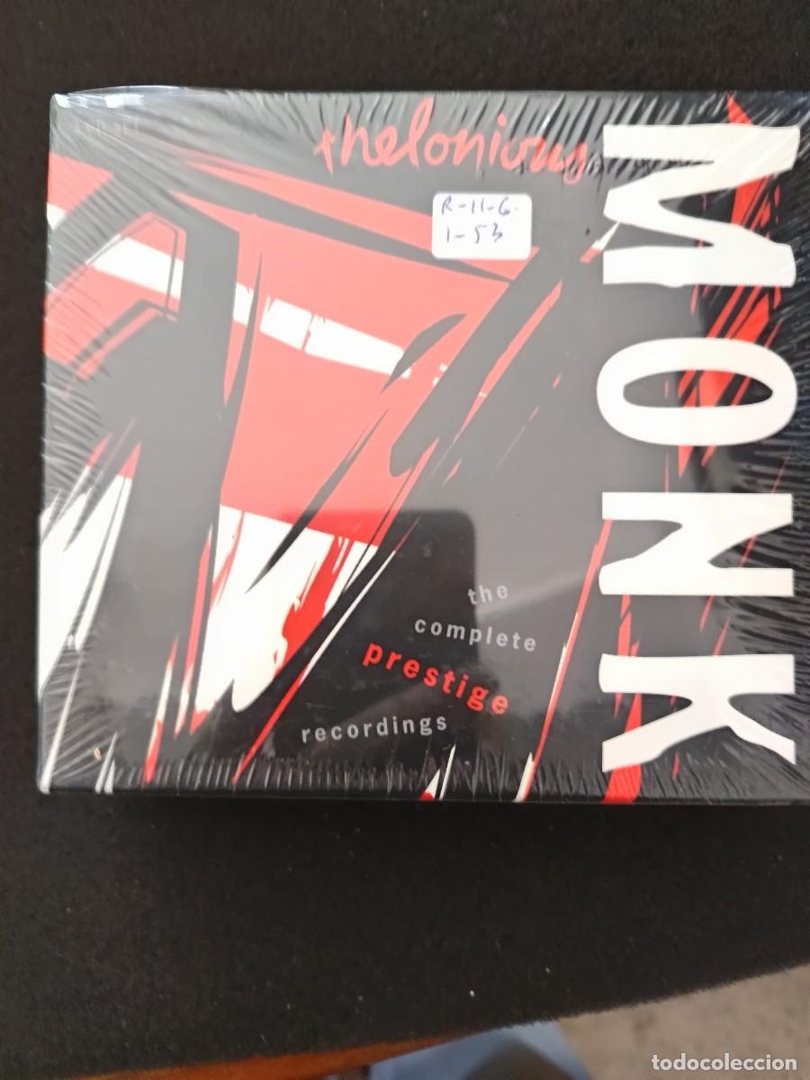 CDs de M&uacute;sica: 3 CD BOX. THELONIUS MONK. THE COMPLETE PRESTIGE RECORDINGS