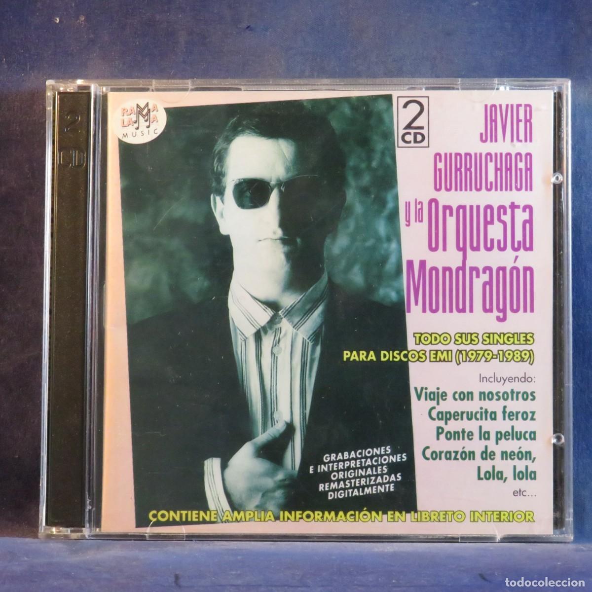 CDs de M&uacute;sica: JAVIER GURRUCHAGA Y LA ORQUESTA MONDRAG&Oacute;N &ndash; TODOS SUS SINGLES PARA DISCOS EMI (1979 - 1989) - CD