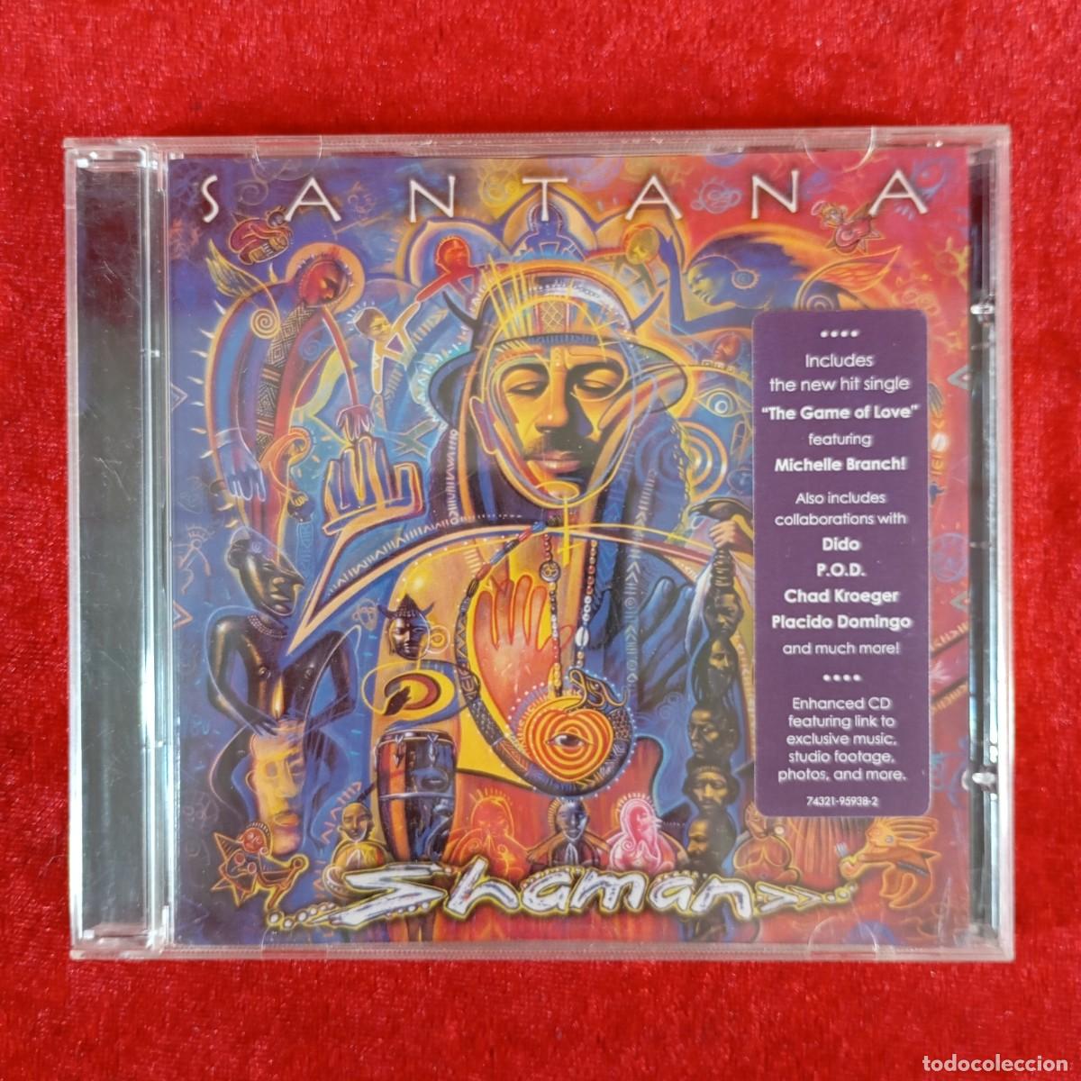 CDs de M&uacute;sica: SANTANA - SHAMAN - CD - ARISTA RECORDS - 2002 - 16 PISTAS - 74321959382 / 5515