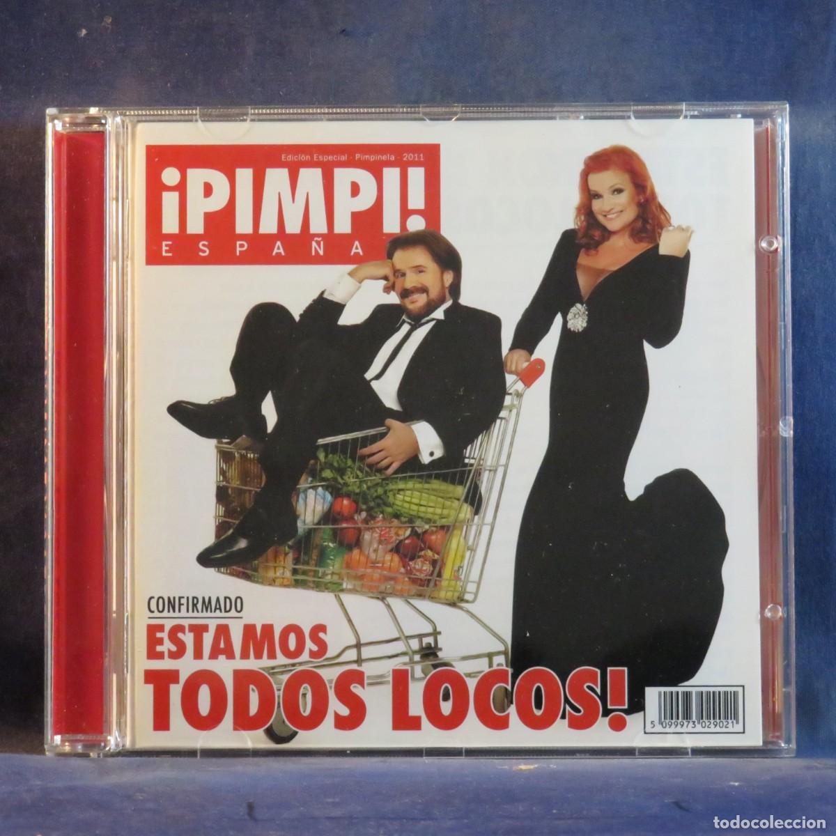 CDs de M&uacute;sica: PIMPINELA &ndash; ESTAMOS TODOS LOCOS! - CD