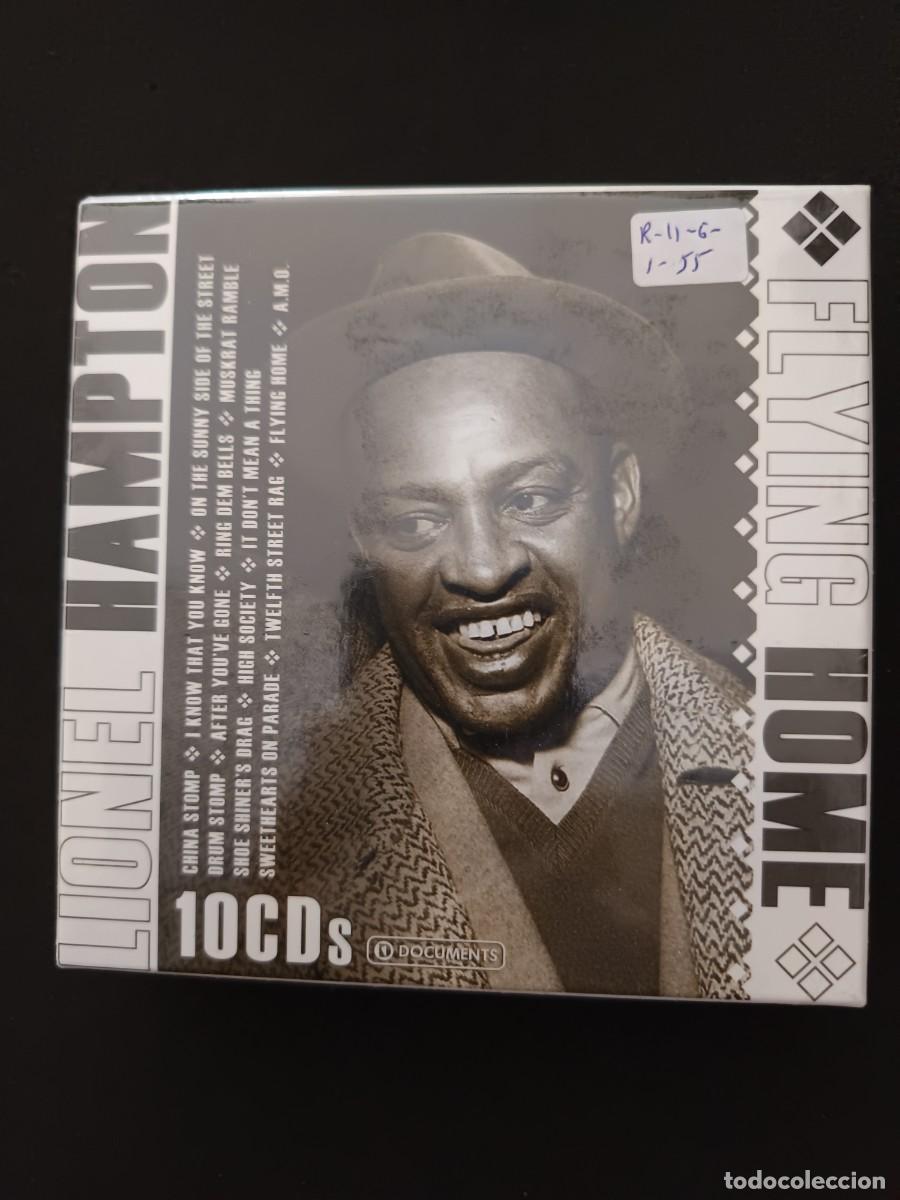 CDs de m&uacute;sica: 10 CD BOX. LIONEL HAMPTON. FLYING HOME - Foto 1