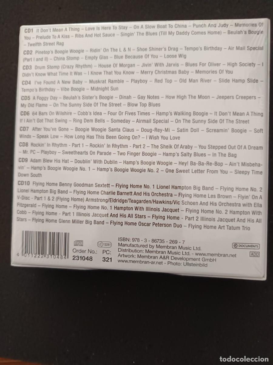 CDs de m&uacute;sica: 10 CD BOX. LIONEL HAMPTON. FLYING HOME - Foto 2