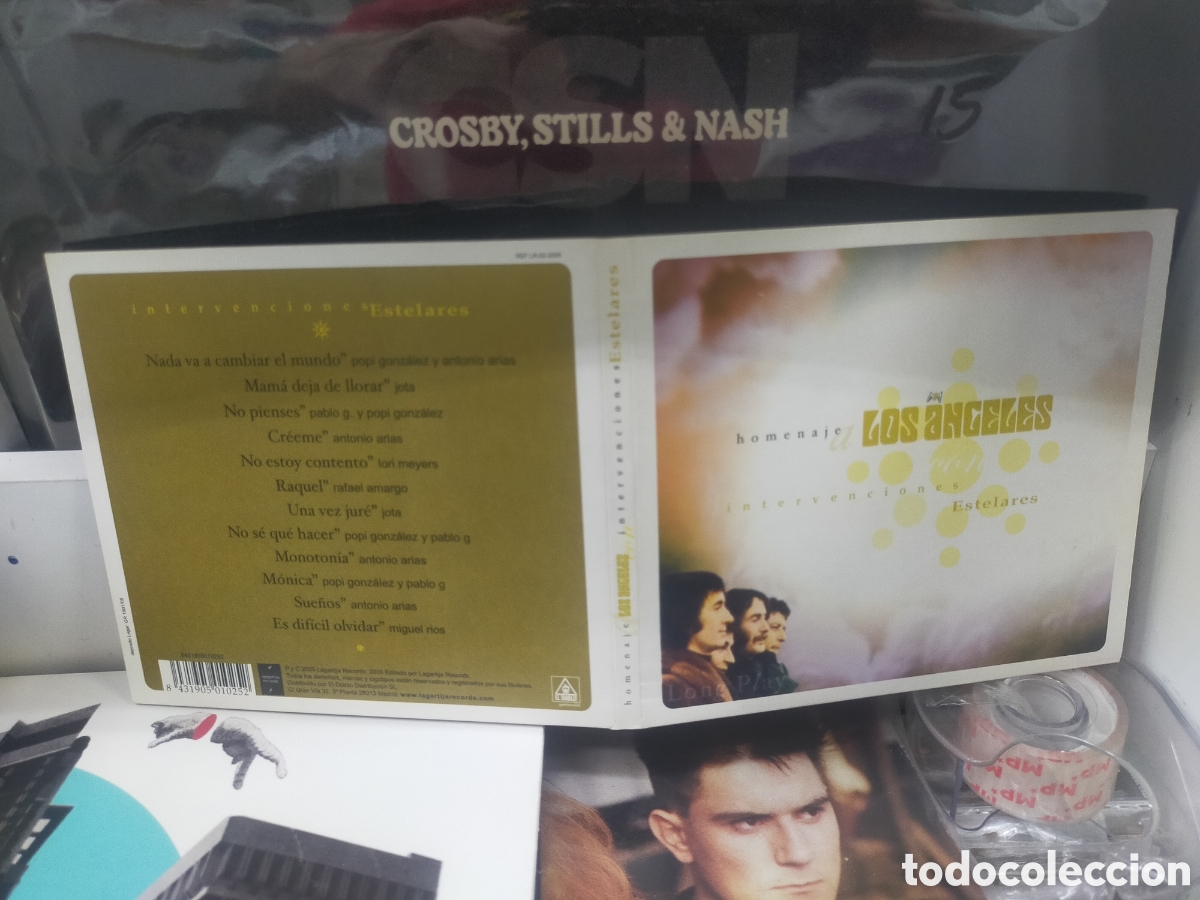 Music CDs: Homenaje a los &aacute;ngeles CD Digipack intervenciones estelares 2005 rareza