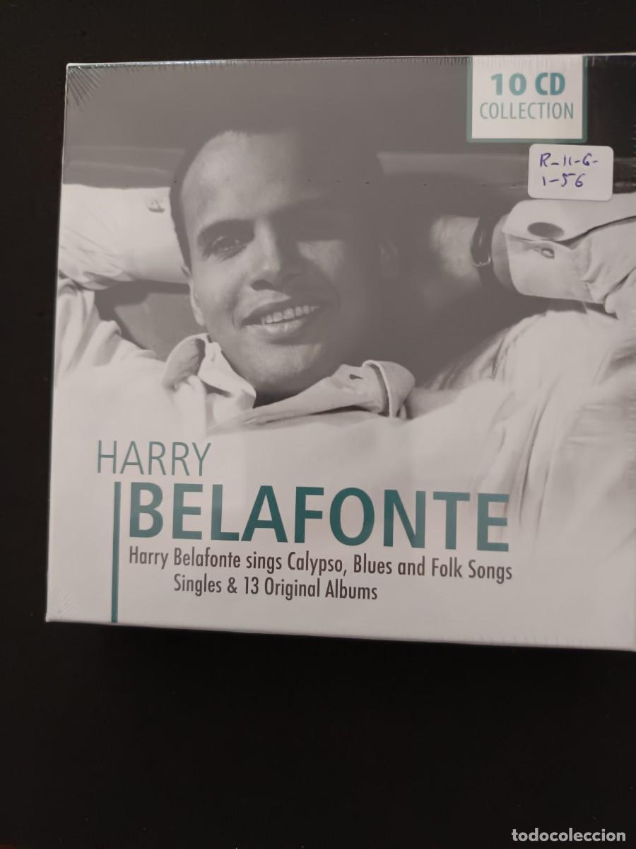 CDs de M&uacute;sica: 10 CD COLLECTION. HARRY BELAFONTE SINGS CALYPSO, BLUES AND FOLK SONGS SINGLES & 13 ORIGINAL AMBUMS