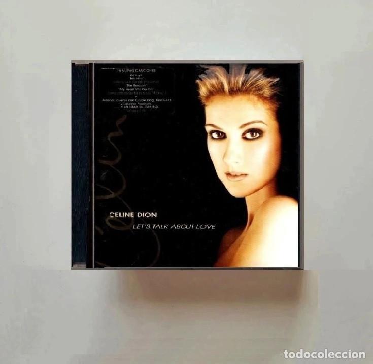 CDs de M&uacute;sica: CELINE DION. LET'S TALK ABOUT LOVE. CD.