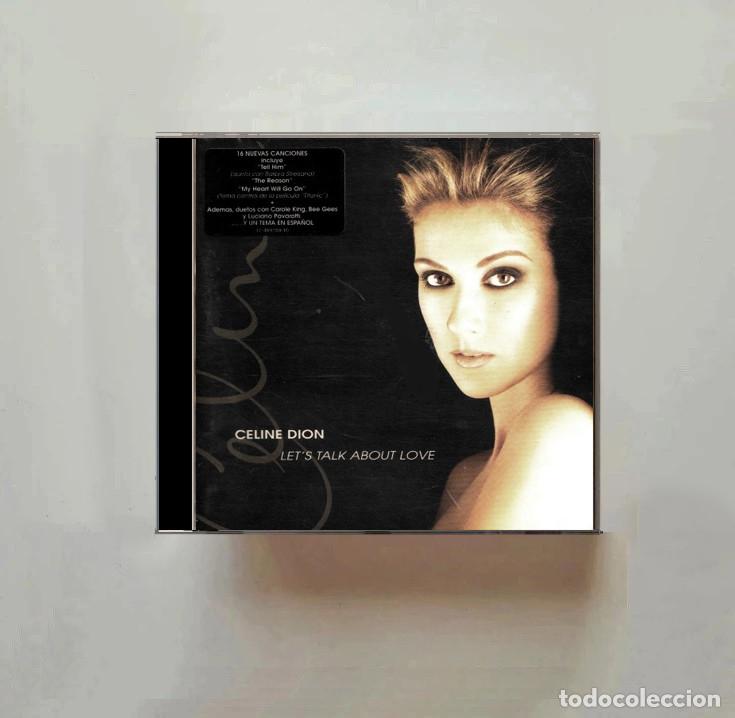 CDs de M&uacute;sica: CELINE DION. LET'S TALK ABOUT LOVE. CD.