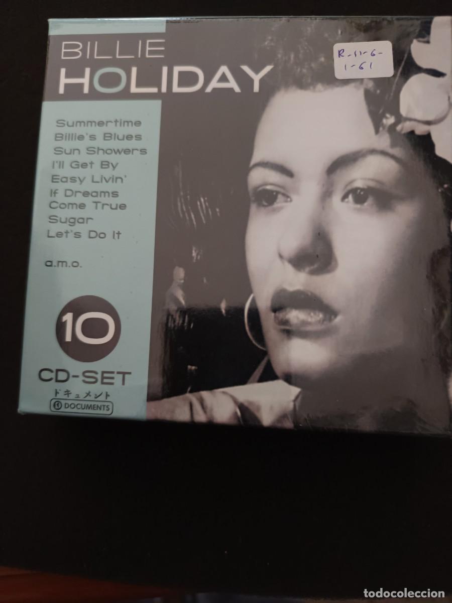 CDs de M&uacute;sica: 10 CD SET. BILLIE HILIDAY (SUMMERTIME, BILLIE'S BLUES, SUN SHOWERS, a. m .o. )