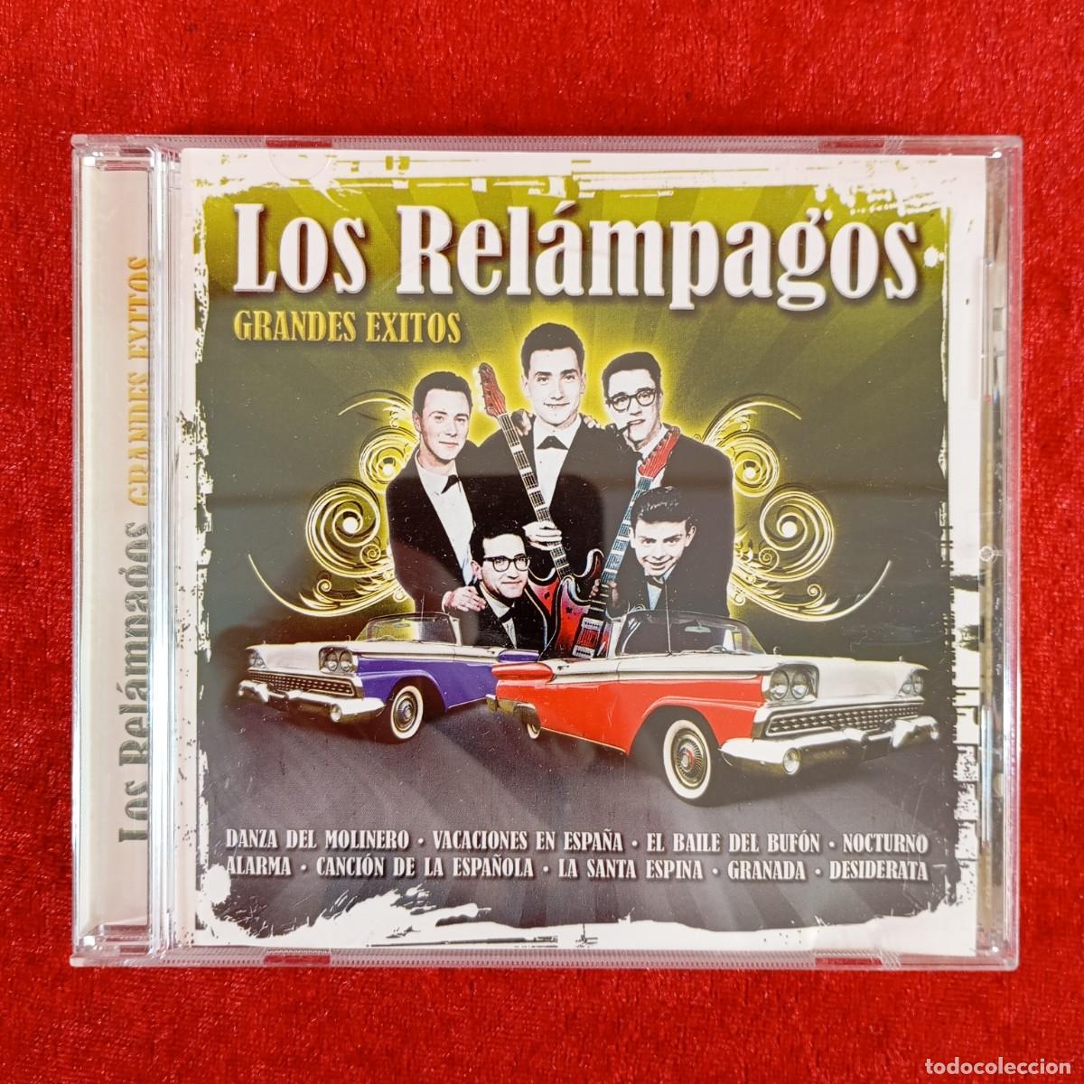 CDs de M&uacute;sica: LOS RELAMPAGOS - GRANDES EXITOS - CD - OK RECORDS - 2008 - 12 PISTAS - CD-5744 / 5534