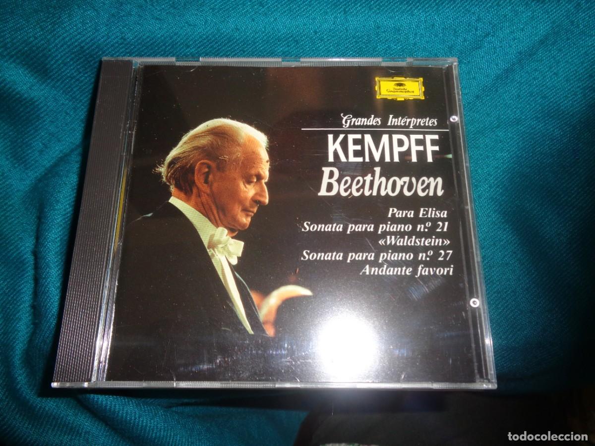 CDs de M&uacute;sica: WILHELM KEMPFF. BEETHOVEN. PARA ELISA. GRANDES INTERPRETES. CD. IMPECABLE