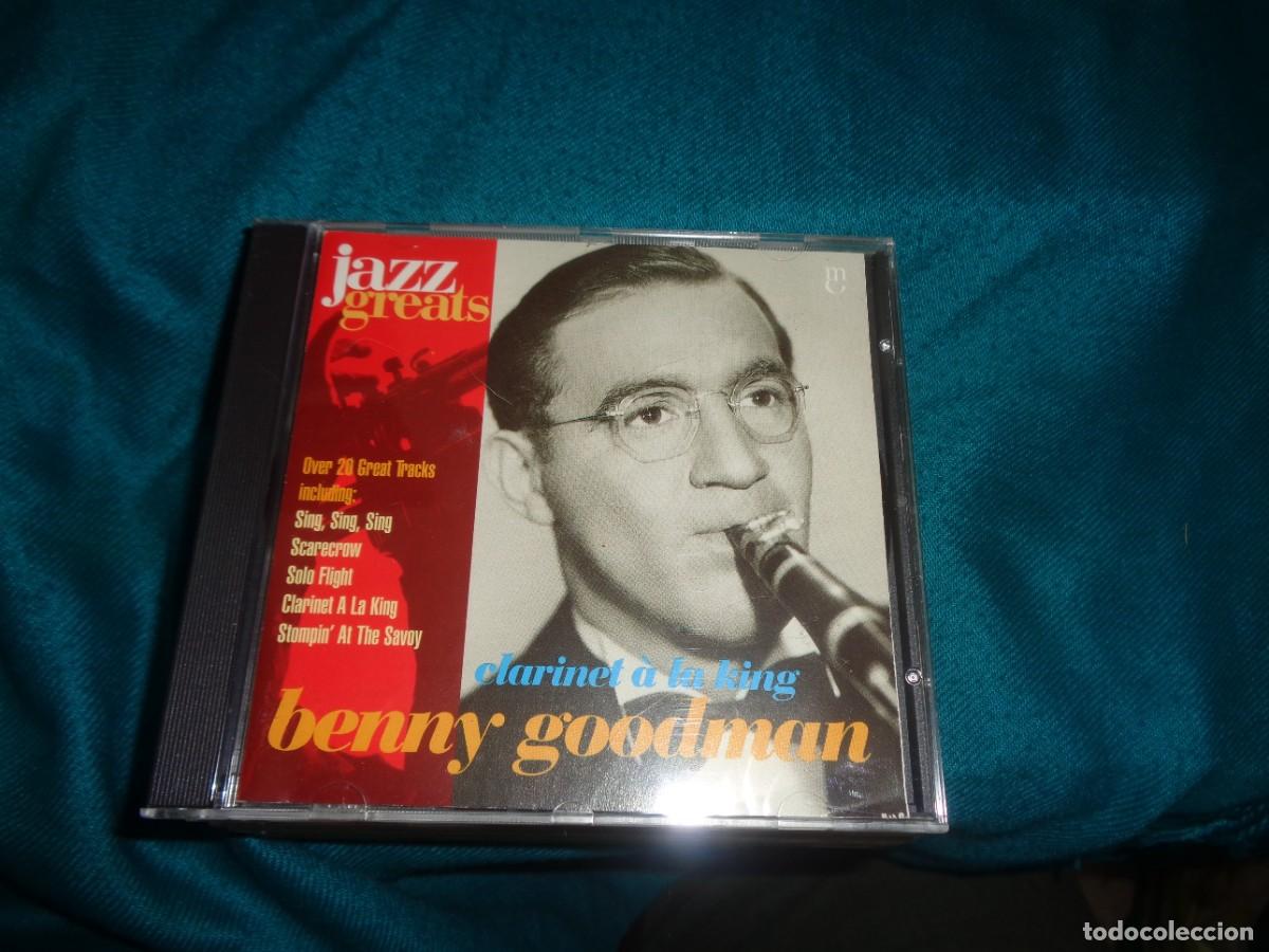 CDs de M&uacute;sica: BENNY GOODMAN. CLARINET A LA KING. JAZZ GREATS. CD. IMPECABLE