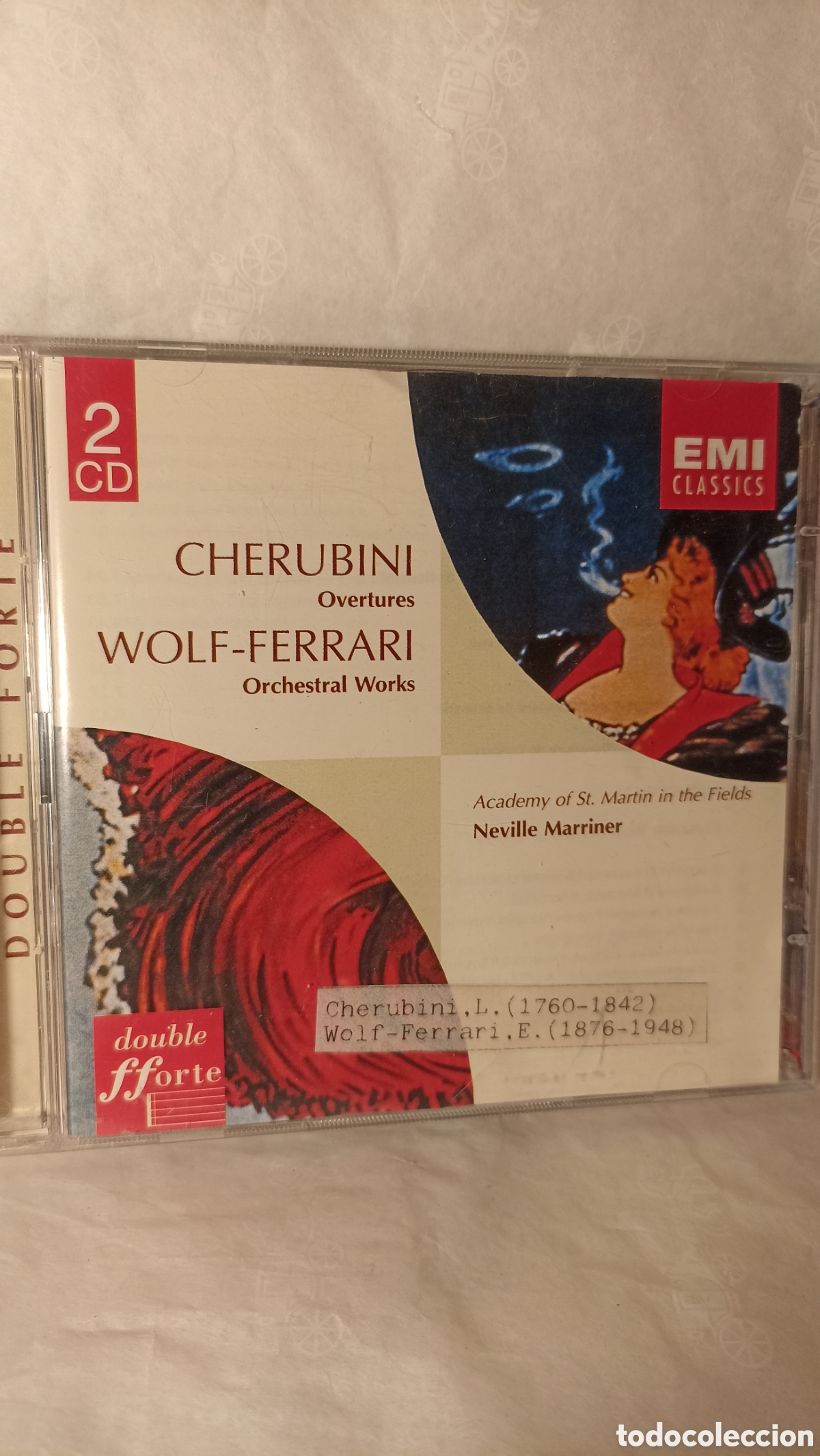 CDs de M&uacute;sica: 2CD Cherubini Overtures / Wolf-Ferrari Orchestral Works&rdquo;.