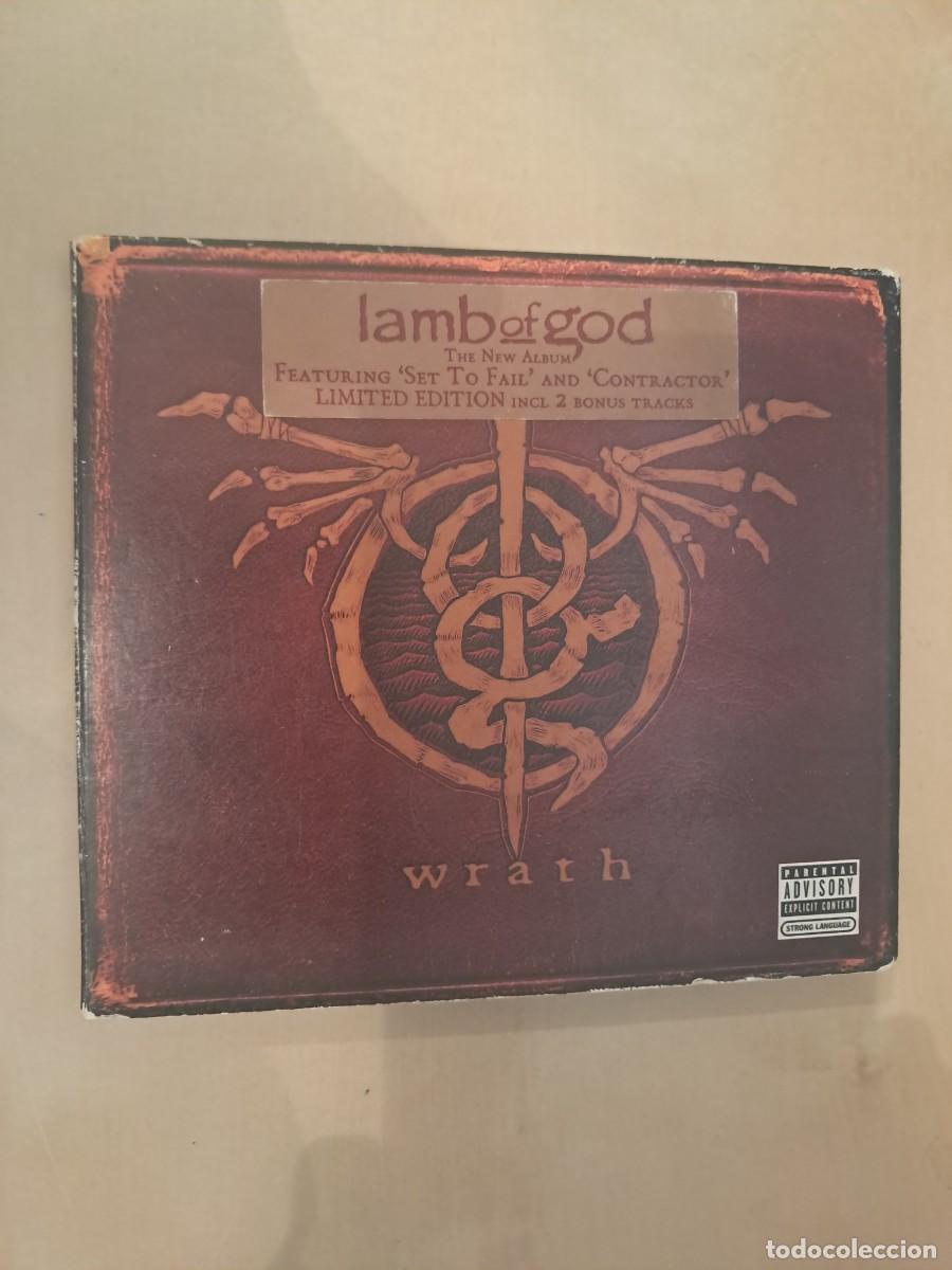 CDs de M&uacute;sica: Lamb of God , Wrath , CD 2009 Limited Edition Digipack. Buen estado. Groove Metal