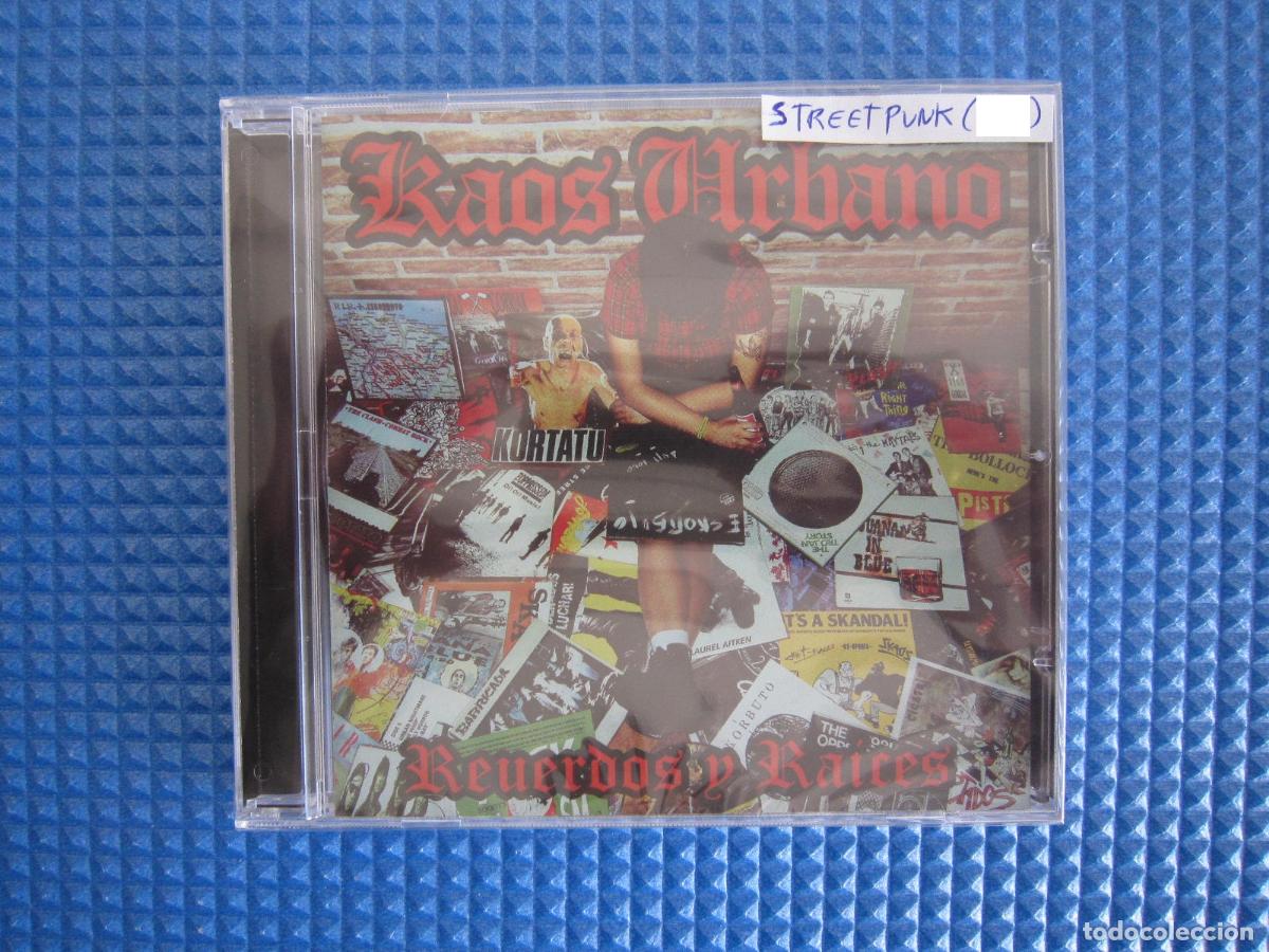 CDs de M&uacute;sica: CD - STREETPUNK - KAOS URBANO (RECUERDOS Y RAICES) - 2015 - PRECINTADO - MADRID