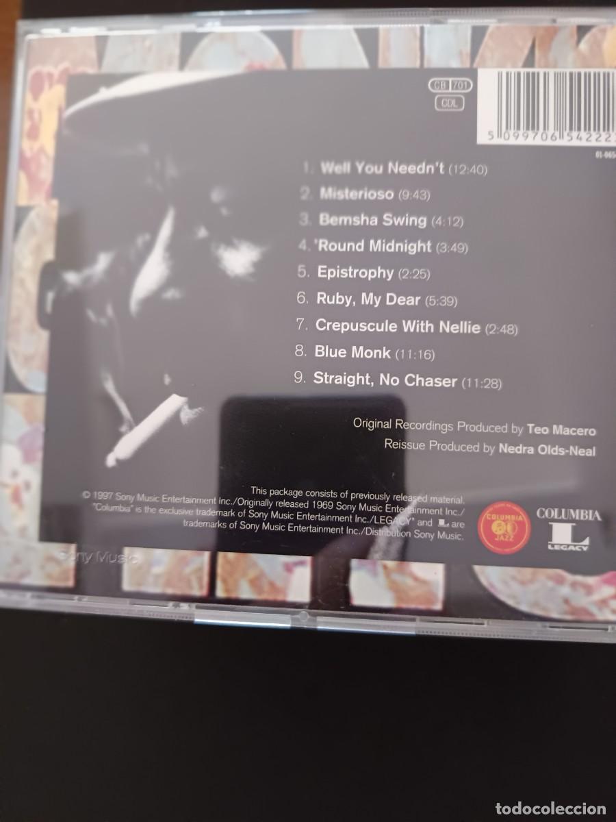 CDs de m&uacute;sica: MONKS GREATEST HITS - Foto 2