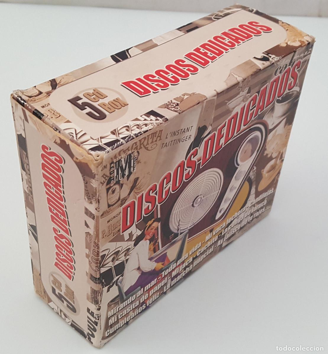 CDs de M&uacute;sica: CAJA CON 5 CD'S, 4 DISCOS DEDICADOS 2, 3, 4 Y 5 + 1 CD LOS ANUNCIOS DE LA RADIO, VER IM&Aacute;GENES,