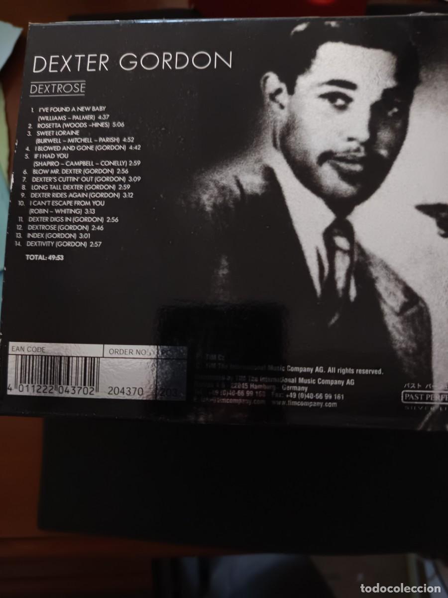 CDs de m&uacute;sica: DEXTER GORDON. DEXTROSE - Foto 2