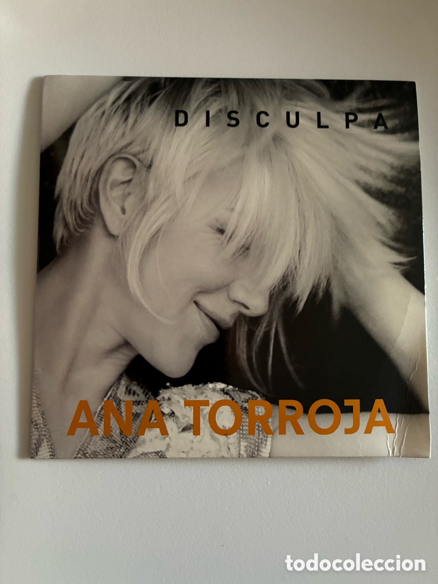 CDs de M&uacute;sica: Ana Torroja - Disculpa CD single