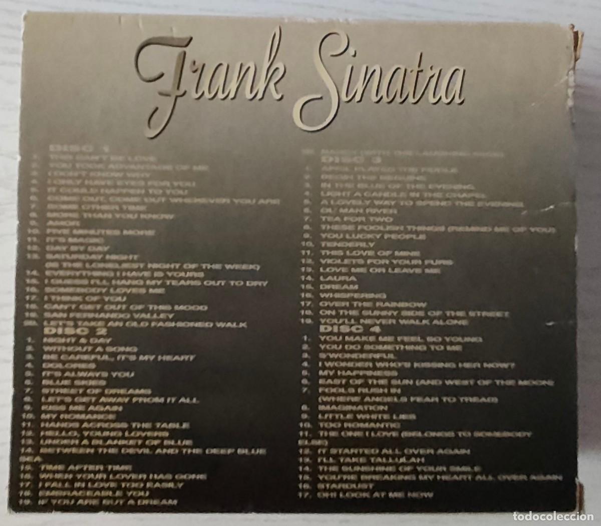 CDs de m&uacute;sica: ESTUCHE CON 4 CD: FRANK SINATRA (QED, 1998) - Foto 2